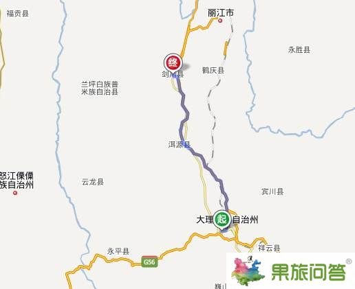 大理到劍川多少公里？怎么走？劍川沙溪古鎮汽車